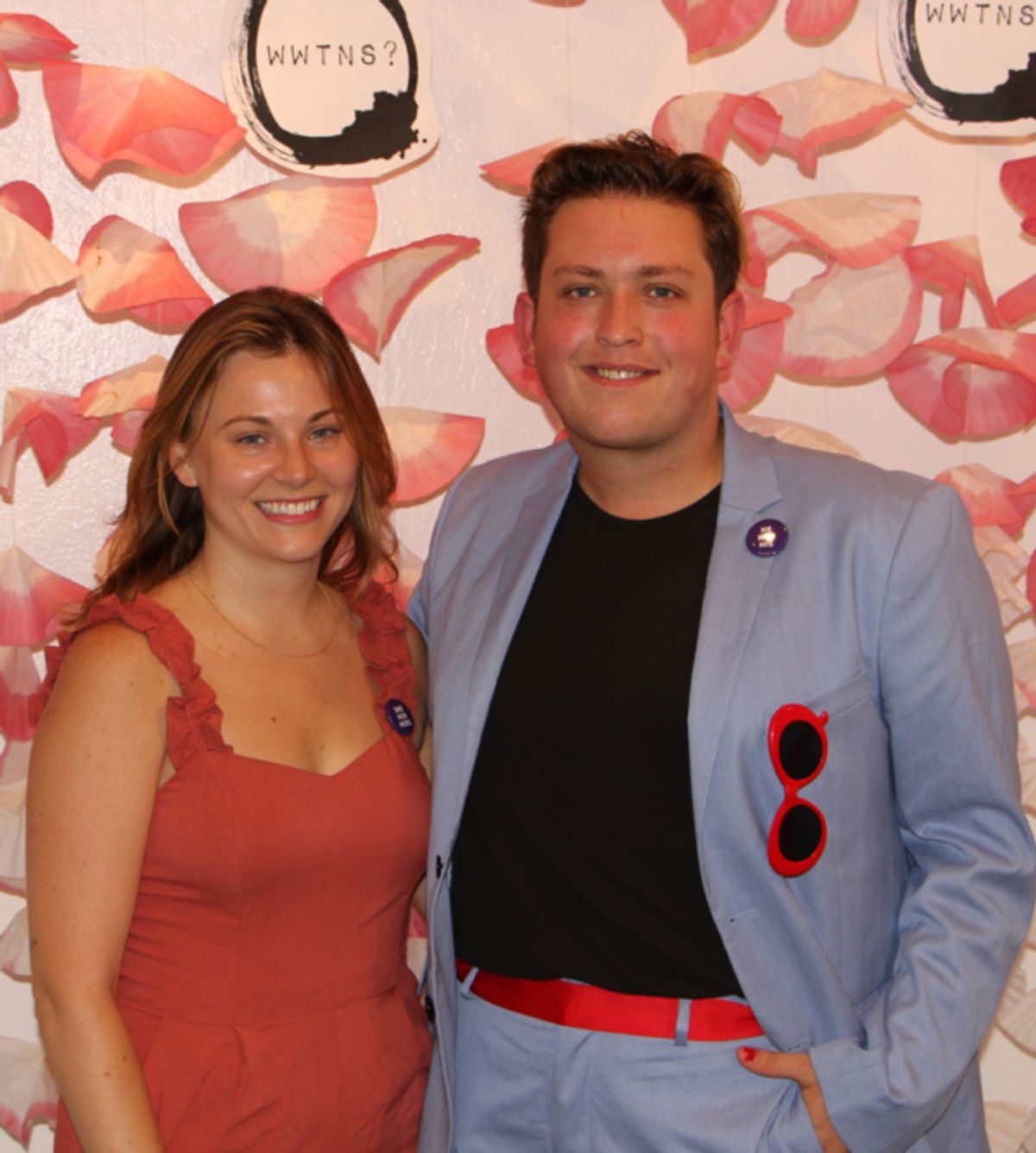 (L-R) Carly Reicho and James Clements | photo by Joe Pietropaolo (c) WWTNS at 